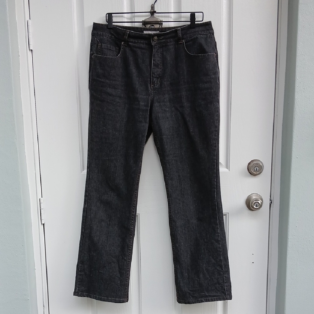 COLDWATER CREEK Boot Cut Denim Jeans SZ 14